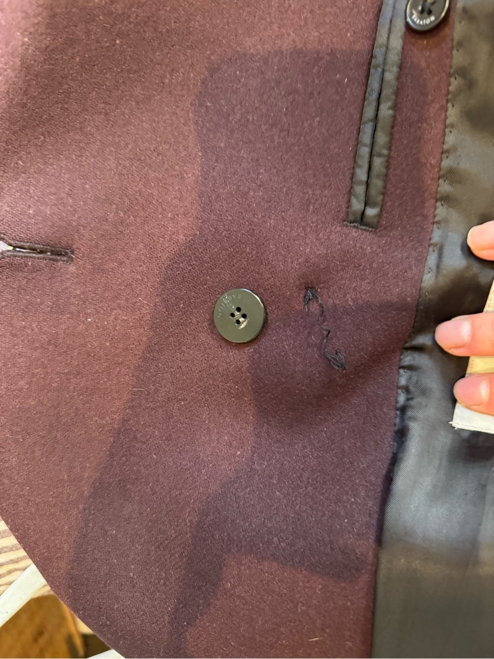 Aritzia 100% wool/cashmere sloane slouch coat - Picture 7 of 7